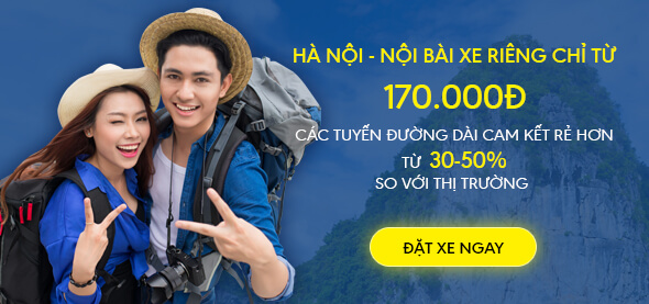 Đặt xe giá rẻ đưa đón sân bay Nội Bài