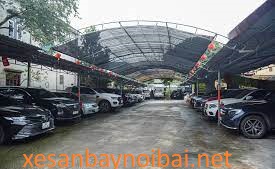 danh sách các bãi gửi xe sân bay Nội Bài