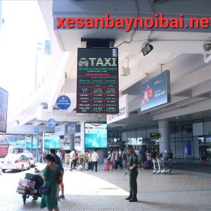 Dịch vụ xe đón sân bay Nội Bài về Hà Nội